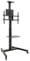 Tooq Soporte de Suelo COMETA FS1184M-B con Ruedas y Rotación 90° para Pantallas 37-70 pulgadas
