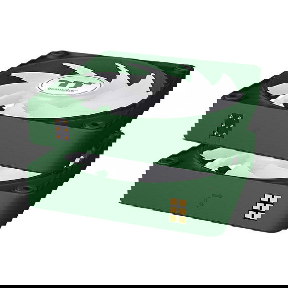 Thermaltake CT140 EX Ventilador PC 140mm ARGB Sync Racing Green 3 Pack