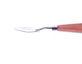 Innspiro Espátula nº04 18x4cm. metálica con mango de madera