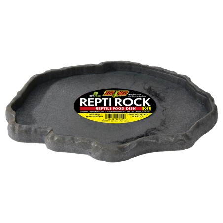 ZooMed Repti Rock Comedero Mediano para Reptiles - 18,5x14,5 cm