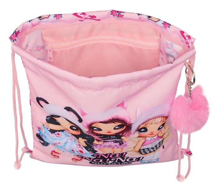 Bolsa Mochila con Cuerdas Na!Na!Na! Surprise Fabulous Rosa 26 x 34 x 1 cm