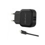 QOLTEC Cargador de Red 17W con Doble Puerto USB