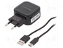 QOLTEC Cargador de Red 17W con Doble Puerto USB