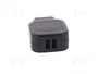 QOLTEC Cargador de Red 17W con Doble Puerto USB