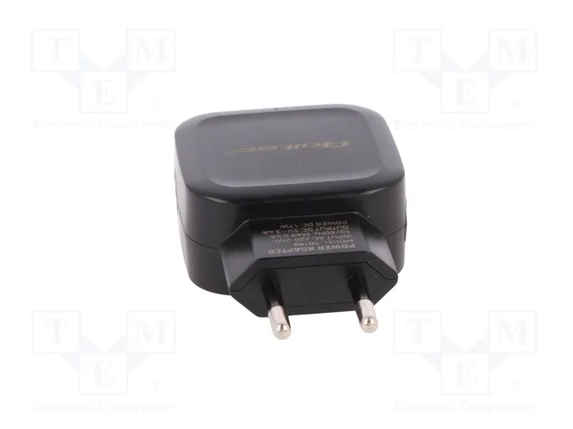QOLTEC Cargador de Red 17W con Doble Puerto USB