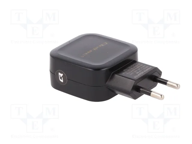 QOLTEC Cargador de Red 17W con Doble Puerto USB