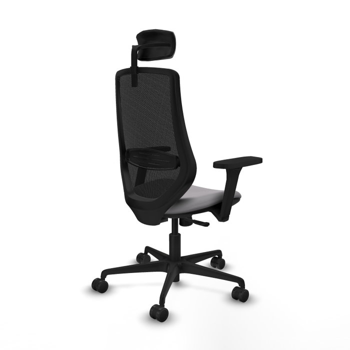 PIQUERAS Y CRESPO Silla de oficina Mardos con mecanismo Sincro, Gris y Negro PIQUERAS Y CRESPO Silla de oficina Mardos con mecanismo Sincro, Gris y Negro