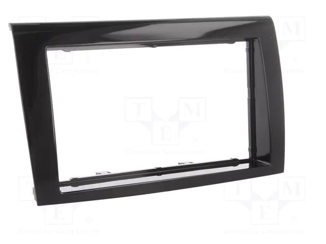 PER.PIC. Bastidor de montaje de radio para Fiat Bravo 2 DIN brillo negro
