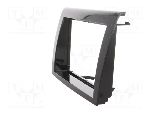 PER.PIC. Bastidor de montaje de radio para Fiat Bravo 2 DIN brillo negro