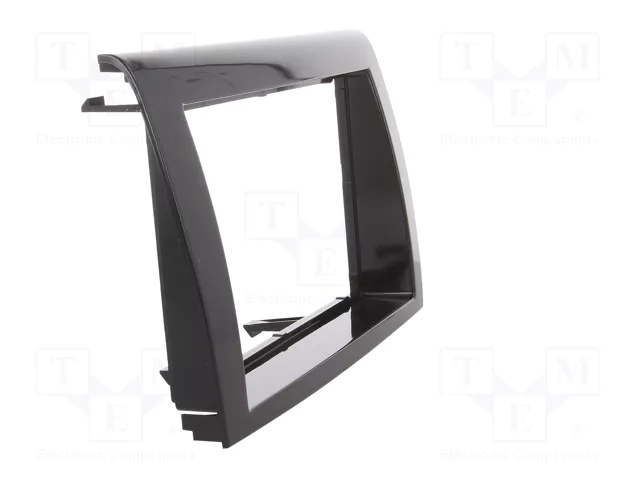 PER.PIC. Bastidor de montaje de radio para Fiat Bravo 2 DIN brillo negro