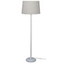 DKD Home Decor Lámpara de Pie de Metal y Mango Blanco