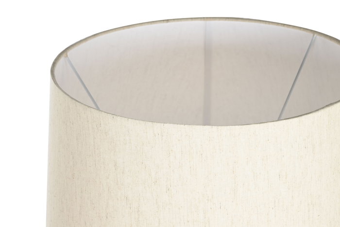 DKD Home Decor Lámpara de Pie Moderna Blanca 40x40x150 cm Metal Poliester DKD Home Decor Lámpara de Pie Moderna Blanca 40x40x150 cm Metal Poliester