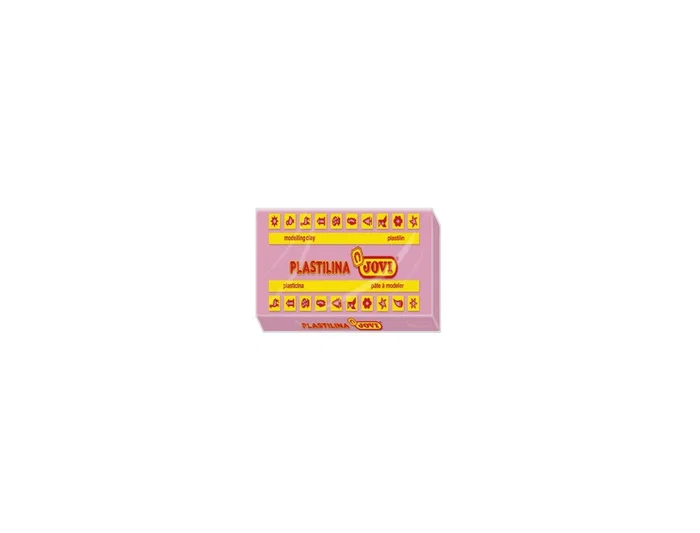 Jovi Plastilina tamaño grande color rosa unidad +350g