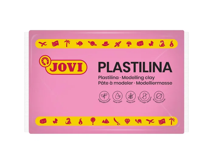 Jovi Plastilina Rosa Tamaño Grande 356 g Jovi Plastilina Rosa Tamaño Grande 356 g