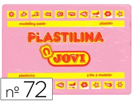Jovi Plastilina tamaño grande color rosa unidad +350g