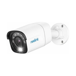 Reolink P340 PoE Cámara de Seguridad Exterior con Búsqueda por IA y 12MP, Vigilancia de Video en Color Nocturno, Detección de Personas y Vehículos, Audio Bidireccional