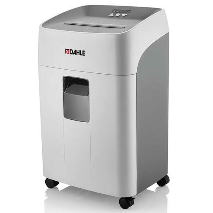 Dahle Deskside 504P Destructora de Papel Microcorte P-5 Gris, Blanco Dahle Deskside 504P Destructora de Papel Microcorte P-5 Gris, Blanco