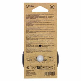Precision Steel Llave de campana para filtro de aceite D76