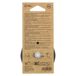 Precision Steel AUC1686615798325 Llave de Campana para Filtro de Aceite D76 - Llave para Filtros