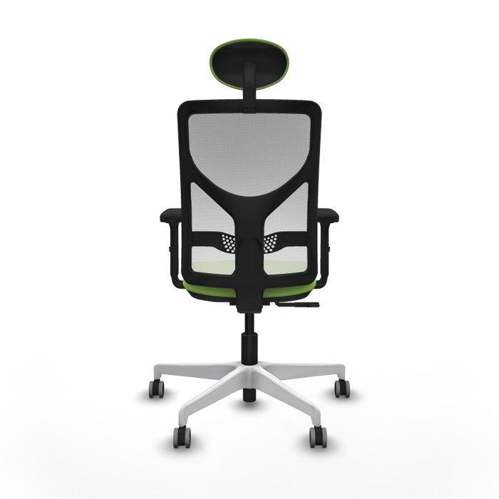 PIQUERAS Y CRESPO Silla de oficina Motilla con mecanismo Sincro, color Pistacho y Blanco PIQUERAS Y CRESPO Silla de oficina Motilla con mecanismo Sincro, color Pistacho y Blanco
