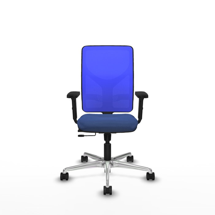 PIQUERAS Y CRESPO Silla de oficina Motilla Azul con mecanismo Sincro/Traslack PIQUERAS Y CRESPO Silla de oficina Motilla Azul con mecanismo Sincro/Traslack