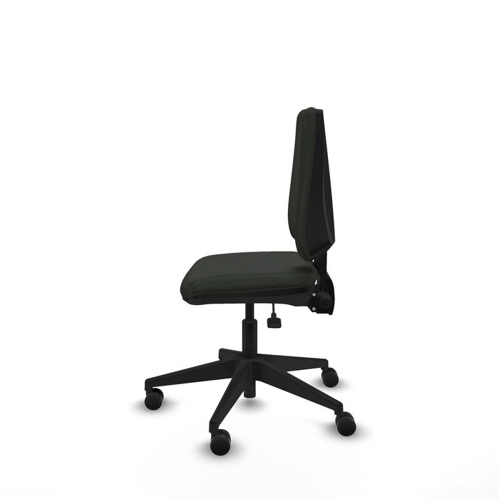 PIQUERAS Y CRESPO Silla de oficina Elche con mecanismo Asincro, color Negro