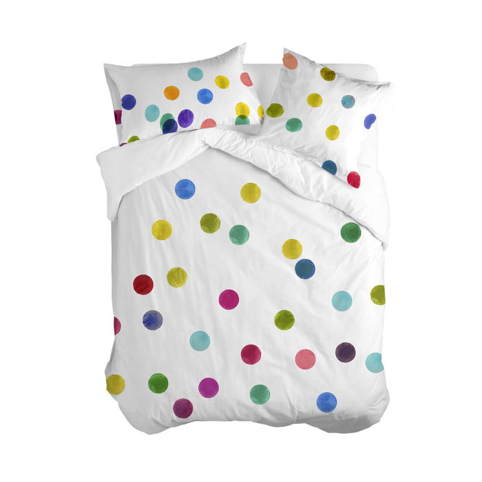 Funda Nórdica HappyFriday Confetti Multicolor Cama de 80 140 x 200 cm 28 x 4 x 38 cm Funda Nórdica HappyFriday Confetti Multicolor Cama de 80 140 x 200 cm 28 x 4 x 38 cm