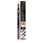 Eveline Estilizador De Cejas 3En1 Multifuncion 02 Marron Oscuro