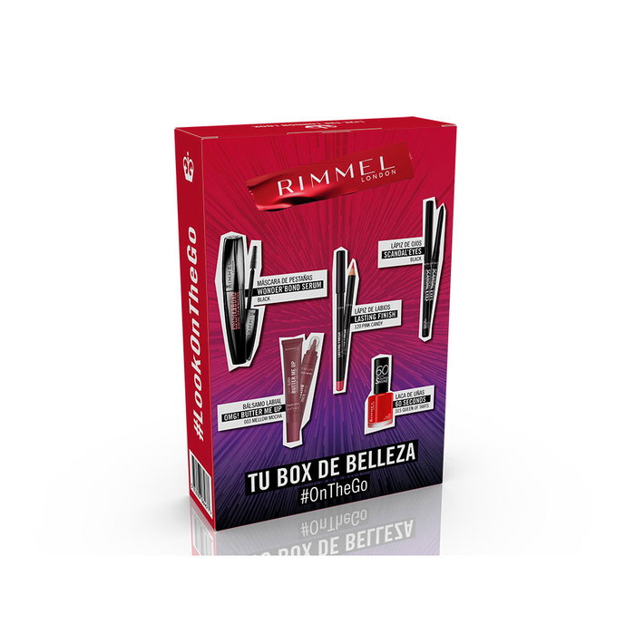 Rimmel London Estuche de Maquillaje 5 Piezas para un Look Impecable | Kit Belleza Rápida