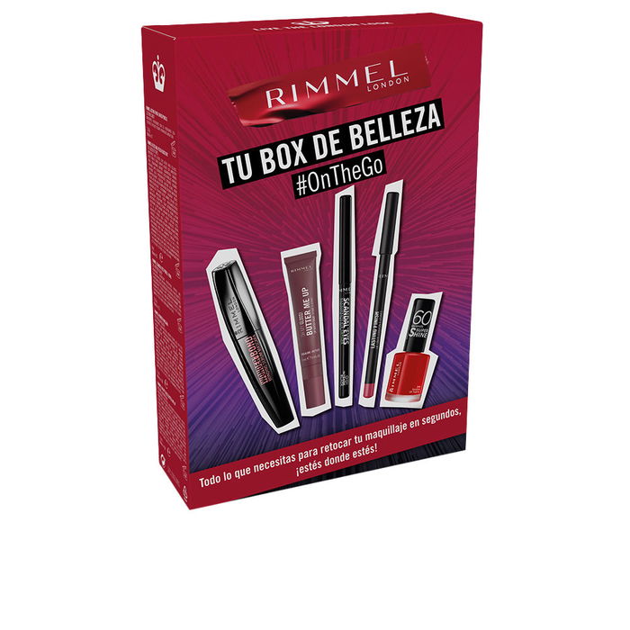 Rimmel London Estuche de Maquillaje 5 Piezas para un Look Impecable | Kit Belleza Rápida