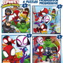 Educa Puzzles Spidey & His Amazing Friends 19295 (4 puzzles de 12-25 piezas cada uno) +3 Años
