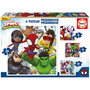 Educa Puzzles Spidey & His Amazing Friends 19295 (4 puzzles de 12-25 piezas cada uno) +3 Años