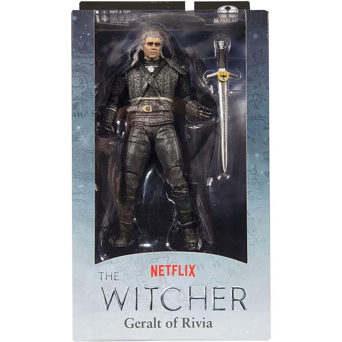 Mcfarlane Toys Figura de Geralt de The Witcher Coleccionable 18cm