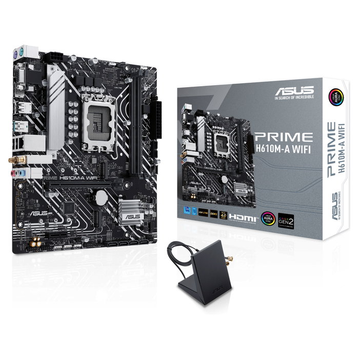 ASUS PRIME H610M-A WIFI DDR5 micro ATX ASUS PRIME H610M-A WIFI DDR5 micro ATX