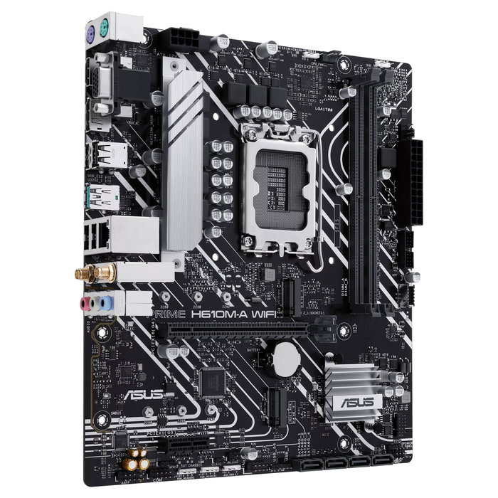 ASUS PRIME H610M-A WIFI DDR5 micro ATX ASUS PRIME H610M-A WIFI DDR5 micro ATX
