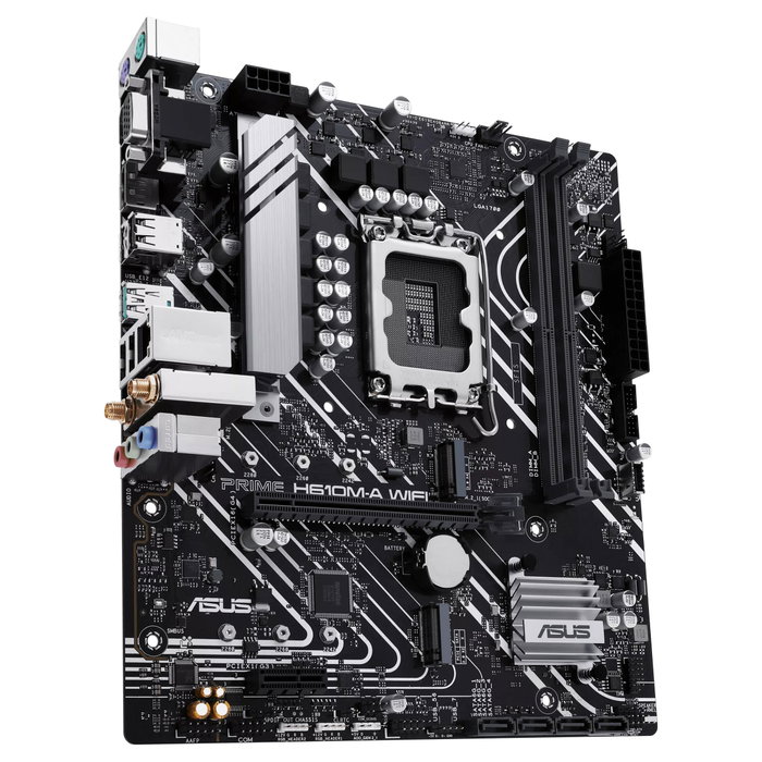 ASUS PRIME H610M-A WIFI DDR5 micro ATX ASUS PRIME H610M-A WIFI DDR5 micro ATX