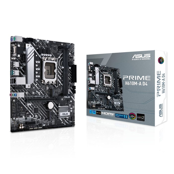 ASUS PRIME H610M-A WIFI DDR5 micro ATX ASUS PRIME H610M-A WIFI DDR5 micro ATX