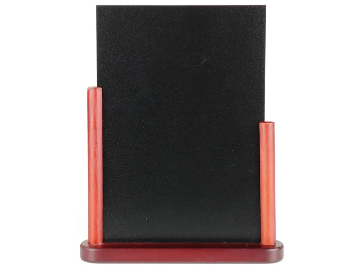 Liderpapel Pizarra Negra Doble Cara Madera 21x30cm