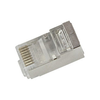 Logilink Conector Modular RJ45 Cat.6 STP Blindado, 50 uds Logilink Conector Modular RJ45 Cat.6 STP Blindado, 50 uds