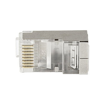 Logilink Conector Modular RJ45 Cat.6 STP Blindado, 50 uds Logilink Conector Modular RJ45 Cat.6 STP Blindado, 50 uds
