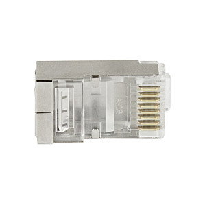 Logilink Conector Modular RJ45 Cat.6 STP Blindado, 50 uds Logilink Conector Modular RJ45 Cat.6 STP Blindado, 50 uds