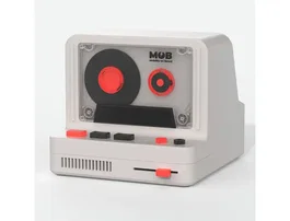 Wondee Altavoz Bluetooth Retro Grey