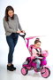 Ociotrends Triciclo Ranger Rosa Acolchado con Capota y Bolso para Bebé, para Niños de 18 a 36 Meses