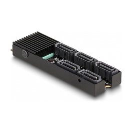 DeLOCK Convertidor M.2 2280 Key B+M a 5 x SATA con Disipador