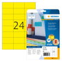 HERMA 4466 Etiquetas A4 Amarillas 70x37 mm Mate