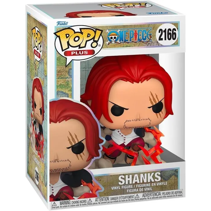 Funko One Piece Figura POP! Plus Vinyl Animation Shanks