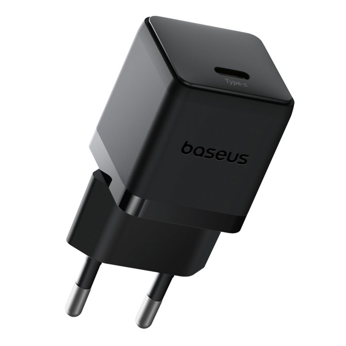 Baseus Palm Cargador Rápido 20W USB-C Negro