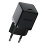 Baseus Palm Cargador Rápido 20W USB-C Negro