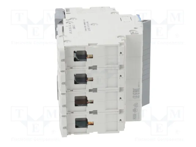 HAGER NBN450 Interruptor magnetotérmico 50A 4 polos 10kA HAGER NBN450 Interruptor magnetotérmico 50A 4 polos 10kA