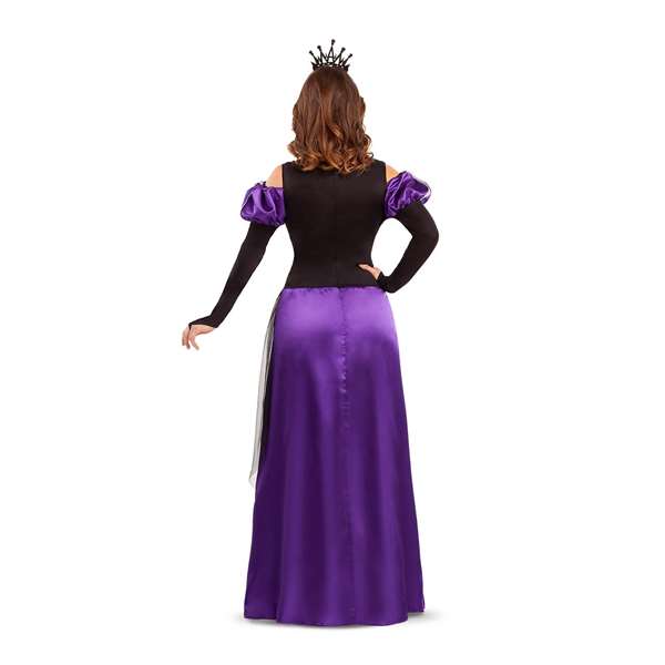My Other Me Disfraz Reina Medieval Vestido Gargantilla Tocado Talla XXXL Morado